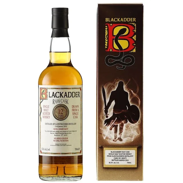 Blackadder Raw Cask Glentauchers 2012 12 Year Old Sherry Butt