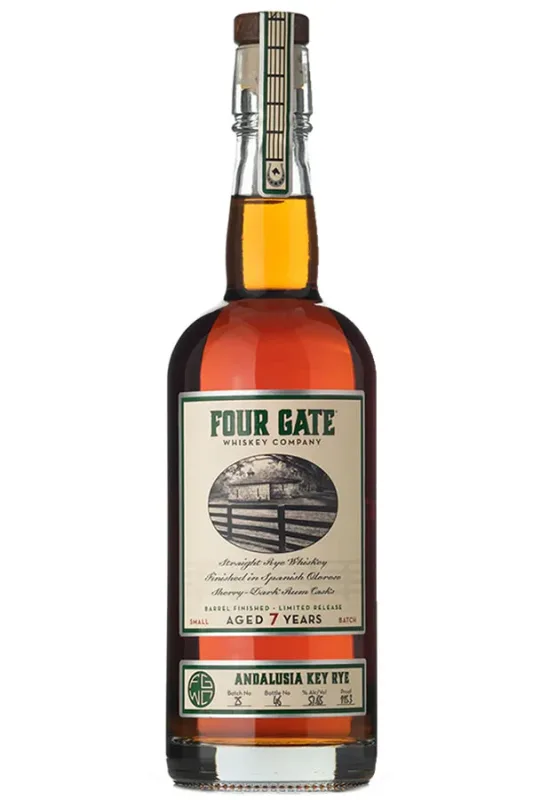 Four Gate Batch 25 7 Year Port Andalusia Key Rye (75cl, 57.6%)
