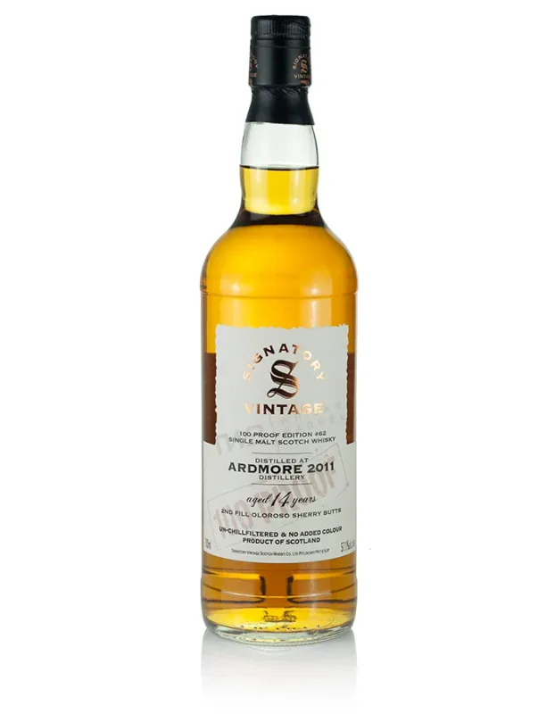 Ardmore – 14 Year Old 2011 Signatory 100-Proof Edition #62 (57.1%)