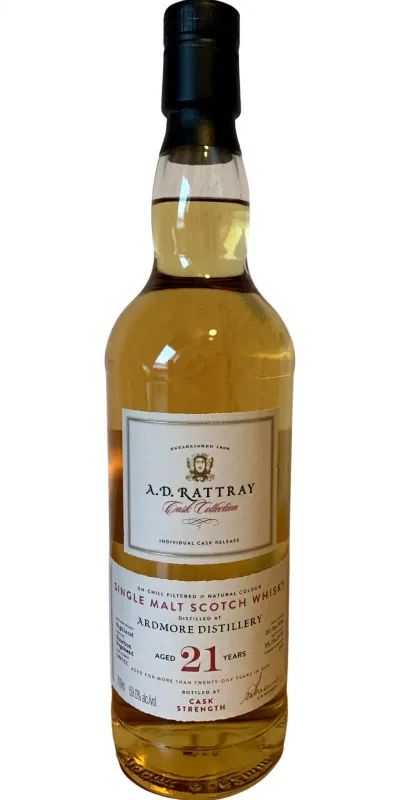Ardmore – 21 Year Old 1996 (A.D. Rattray) (70cl, 59%)
