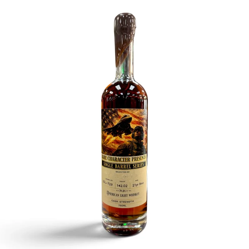 Rare Character 21 Year Old Single Barrel 20L-729 Hazmat Tennessee Exclusive American Light Whiskey (2026) (75cl, 71%)