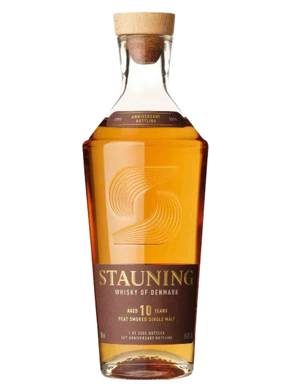 Stauning – Whisky of Denmark 10 Years Old Peat Smoked Single Malt 20th Anniversary Edition