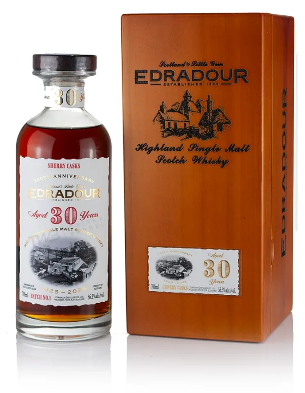Edradour – 30 Year Old 1995 Sherry Casks 200th Anniversary Batch #1