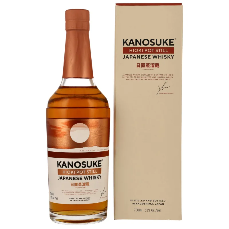 Kanosuke – Hioki Pot Still Japanese Whisky (70cl, 51%)