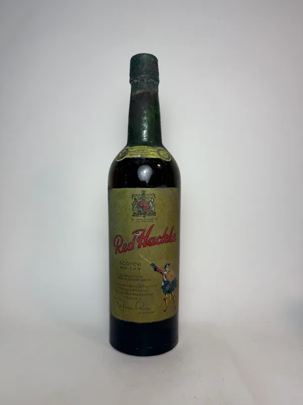 Hepburn & Ross Ltd. 'Red Hackle' Blended Scotch Whisky 1930s