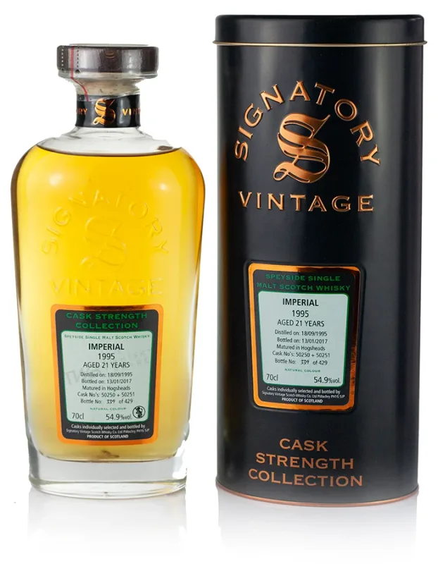 Imperial – 21 Year Old 1995 Signatory Cask Strength