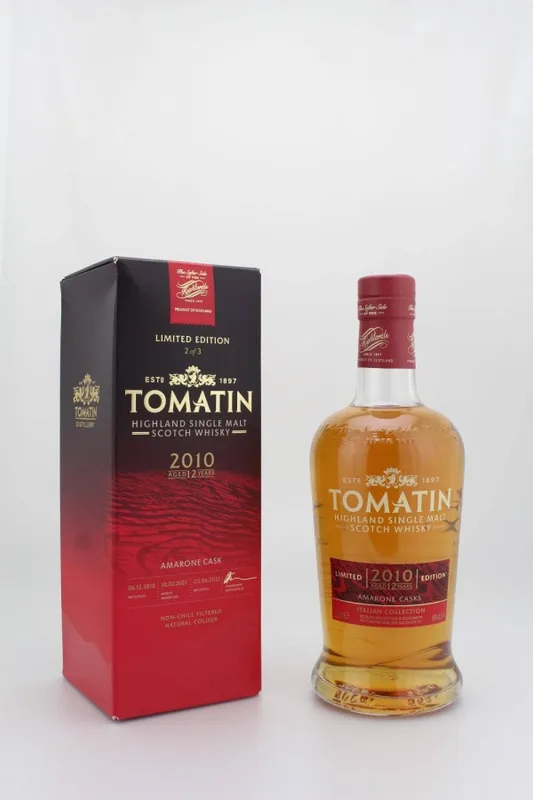 Tomatin – 2010 Amarone Cask 12 Years Italian Collection (70cl, 46%)