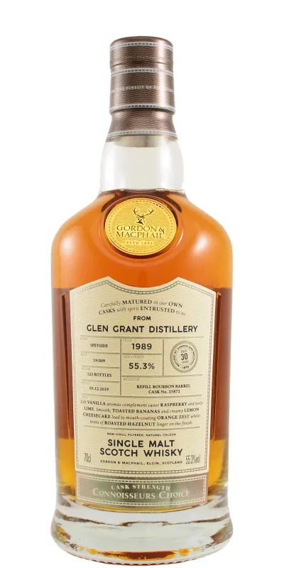 Glen Grant – 30 Year Old 1989 Connoisseurs Choice Cask Strength (70cl, 55.3%)