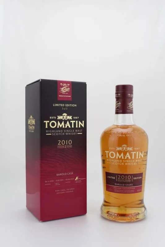 Tomatin – 2010 Barolo Cask 12 Years Old Italian Collection (70cl, 46%)