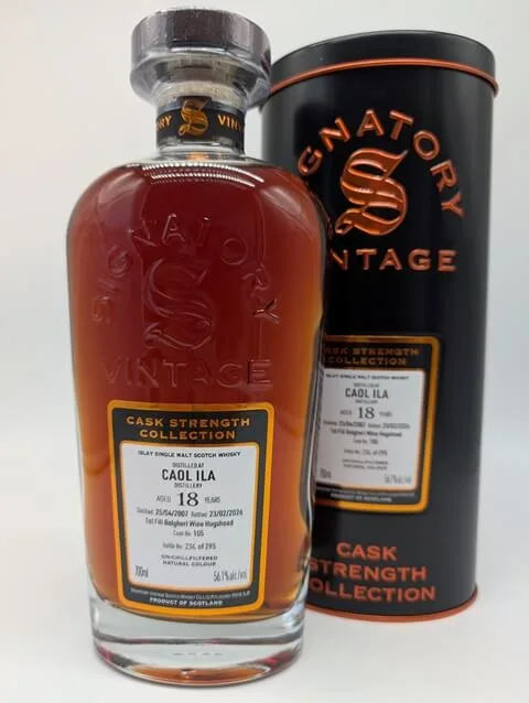 Caol Ila – 2007 Signatory Cask Strength