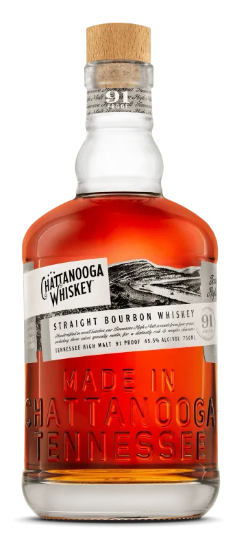 Chattanooga Whiskey Bourbon 91 (75cl, 45.5%)