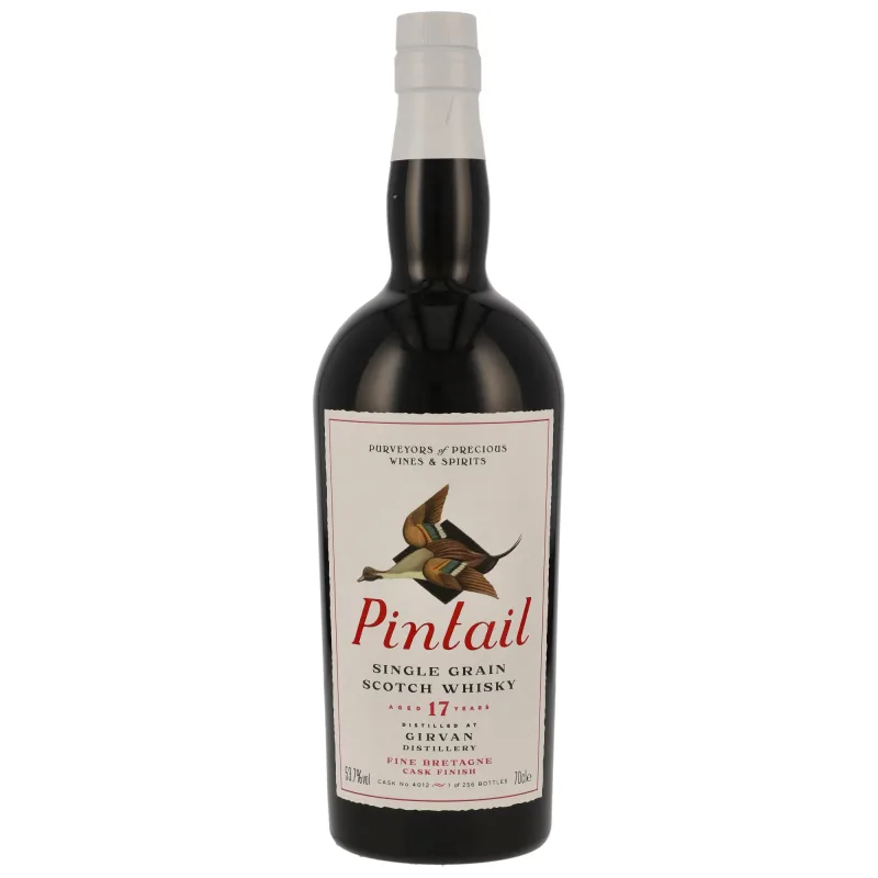 Girvan – 2006 17 Year Old Fine Bretagne Cask Finish Barrique No. 4012 Pintail