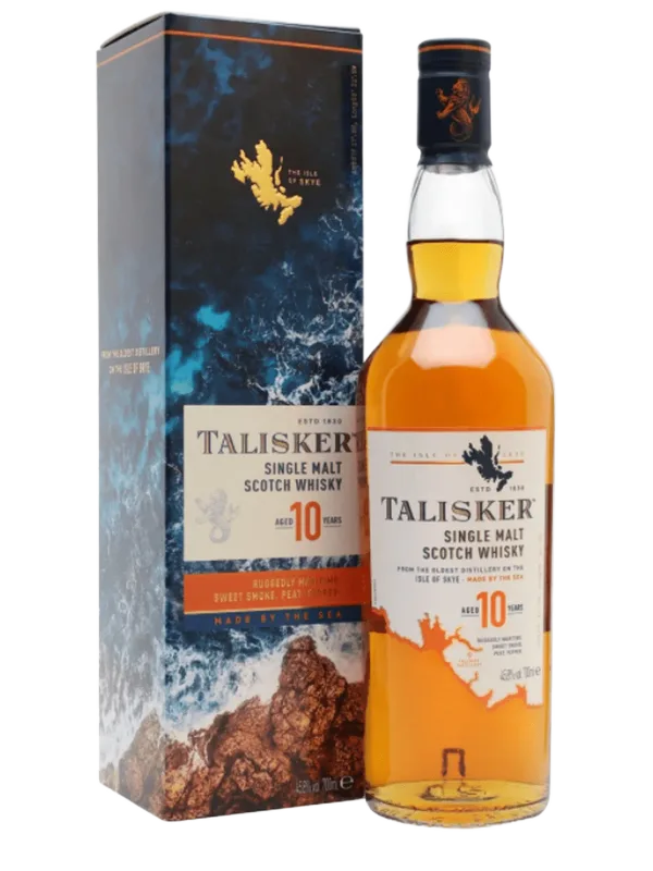 Talisker – 10 Year Old Single Malt Scotch Whisky