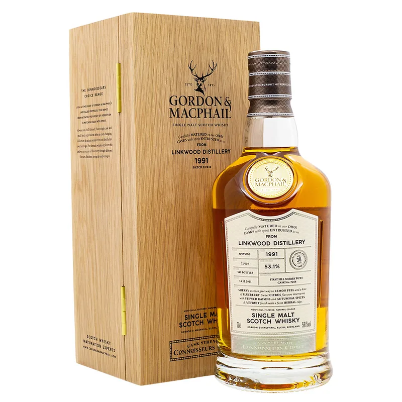 Gordon & MacPhail Linkwood Aged 30 Years 1991/2021 Cask 7268