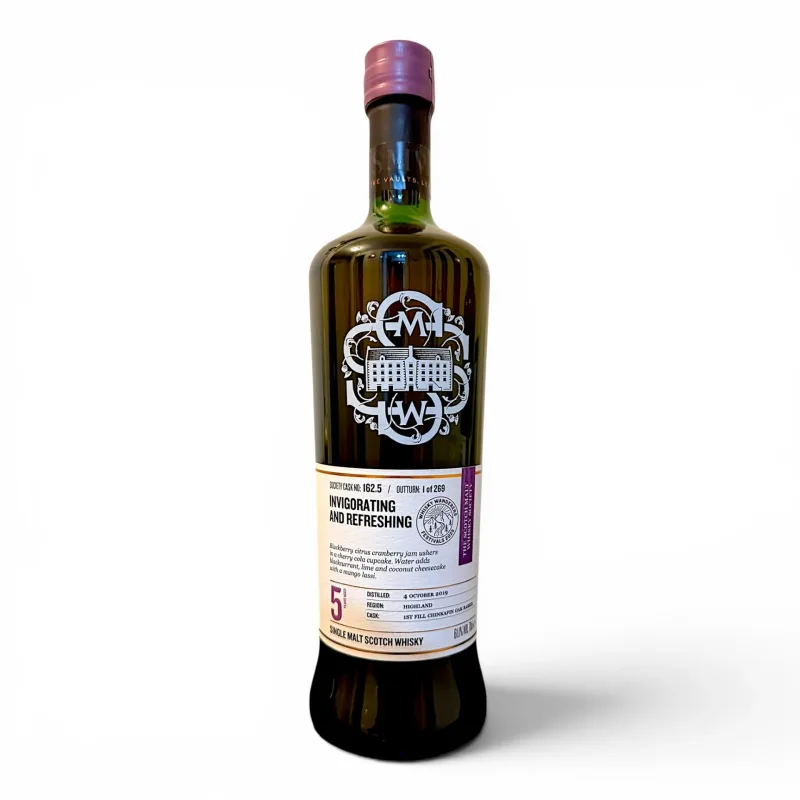 Raasay – 5 Year Old 2019 SMWS Single New Oak Chinkapin Barrel Whisky Wanderers Festivals 2025