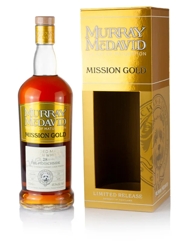 The Fiddichside (Glenfiddich) 28 Year Old 1997 Murray McDavid Mission Gold