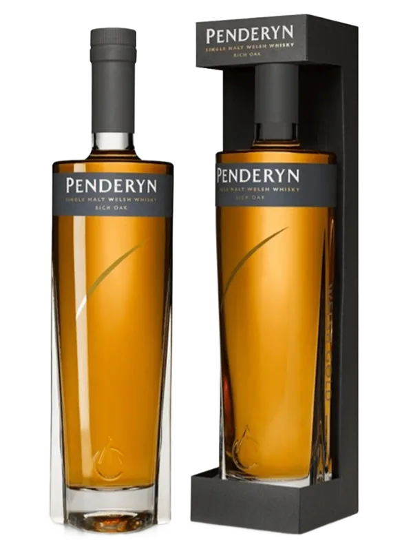 Penderyn – Rich Oak Single Malt Welsh Whisky (70cl, 46%)