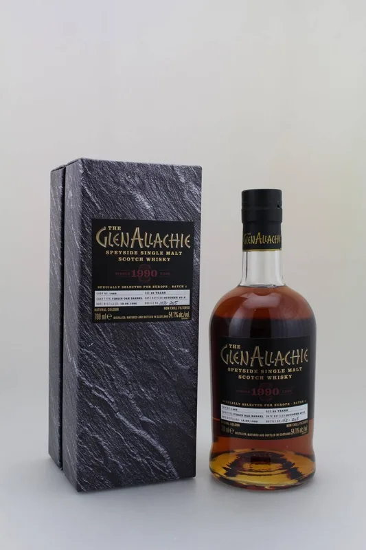 GlenAllachie – 28 Year Old 1990 Virgin Oak Hogshead Cask 1468 (70cl, 54.1%)
