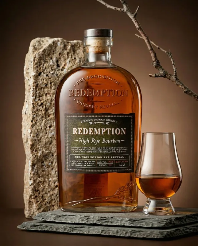Redemption High Rye Bourbon (70cl, 46%)
