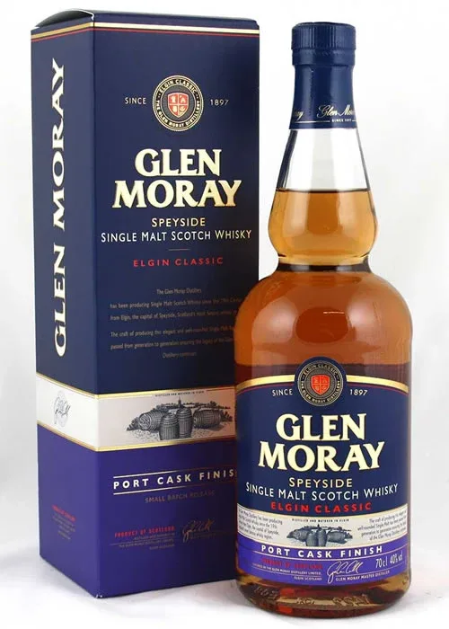 Glen Moray – Elgin Classic Port Cask Finish (75cl, 40%)