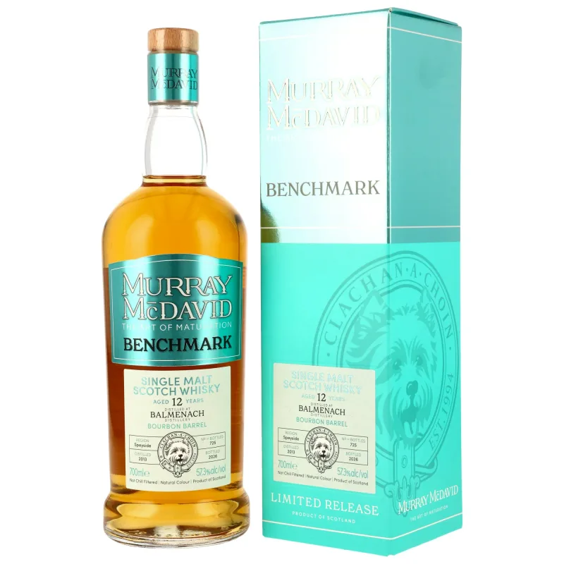 Balmenach – 2013/2026 12 Year Old Bourbon Barrel Murray McDavid