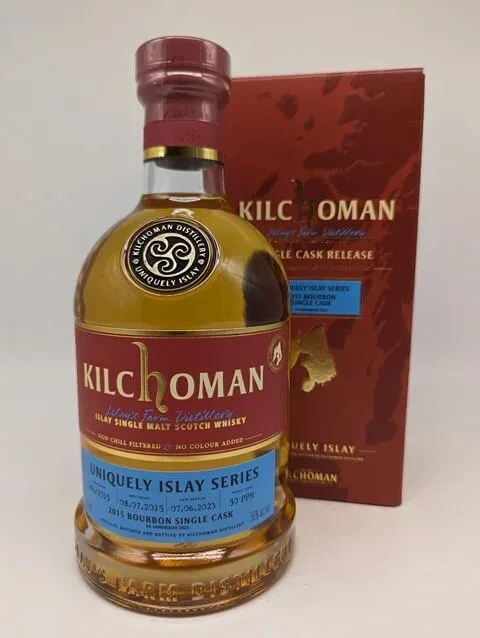 Kilchoman – 2015 Bourbon Uniquely Islay Series (70cl, 56%)