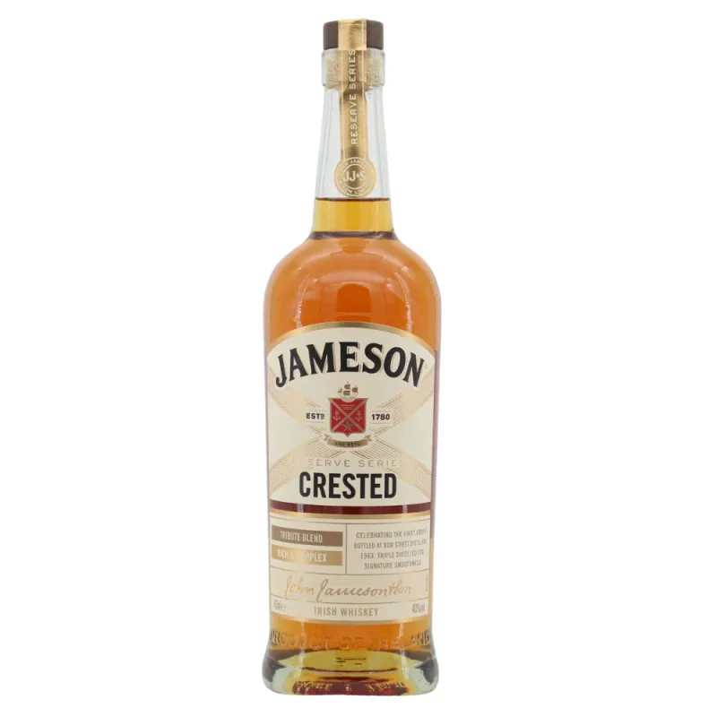 Jameson Crested Triple Distilled Irish Whiskey