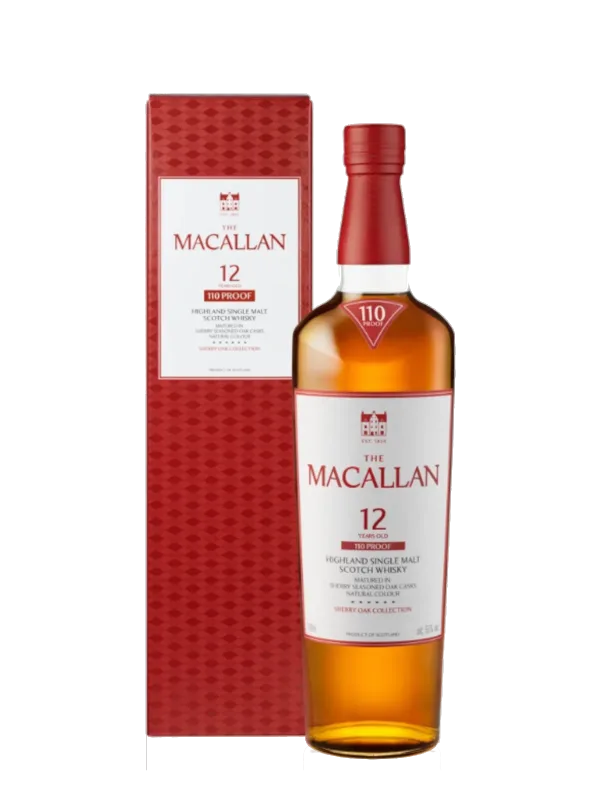 The Macallan – 12 Years Old 110 Proof Sherry Oak (55%)