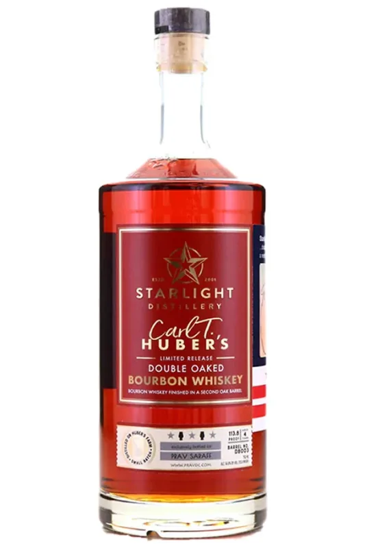 Starlight Carl T. Huber's Double Oaked Bourbon (75cl, 53%)