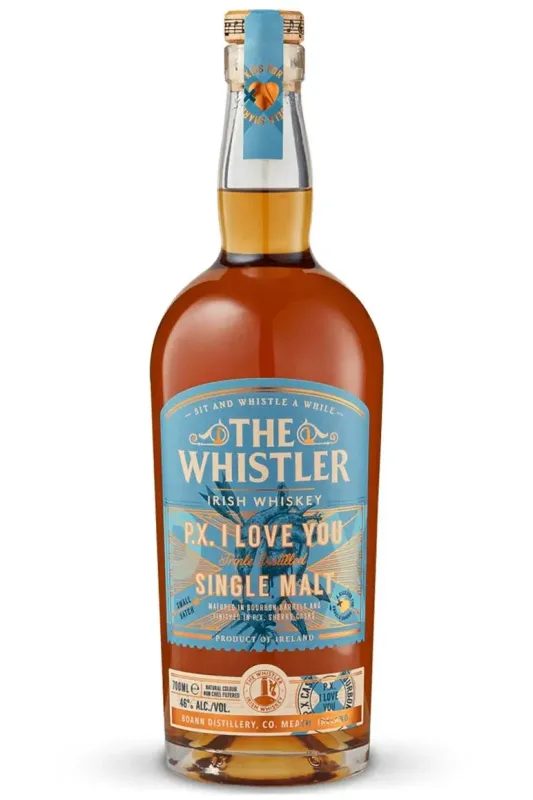 The Whistler P.X. I Love You Single Malt Irish Whiskey