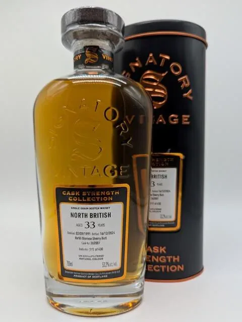 North British – 1991 Signatory Cask Strength Collection