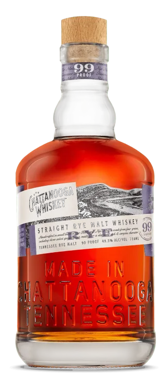 Chattanooga Whiskey Rye (75cl, 49.5%)