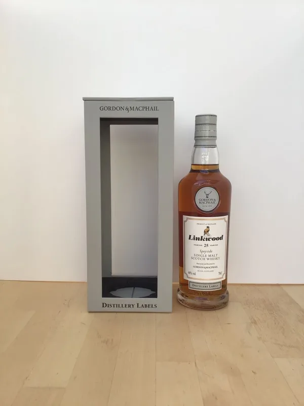 Linkwood – 25 Years Gordon & MacPhail Distillery Labels (70cl, 46%)