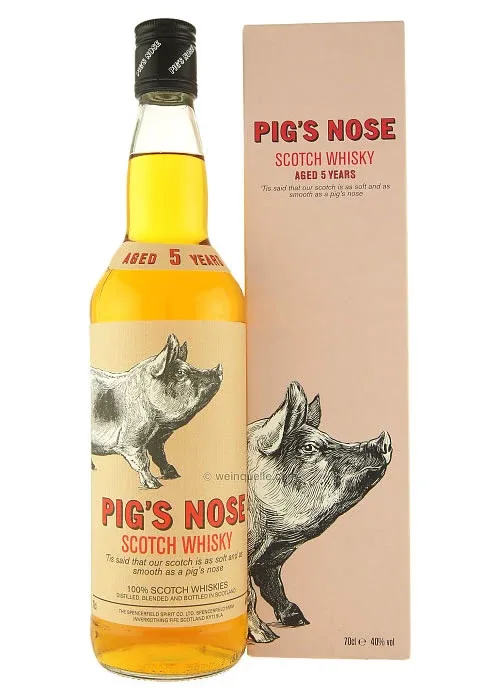 Pig's Nose Blended Scotch Whisky (75cl, 40%)
