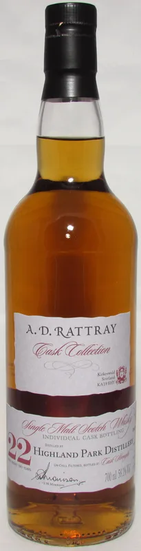 Highland Park – 22 Year Old 1990 Single Cask Dewar Rattray (70cl, 58.1%)