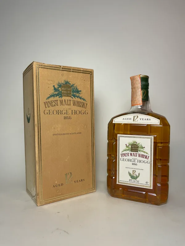 George Hogg's Hogg of Hawick 12YO Blended Scotch Whisky - 1980s