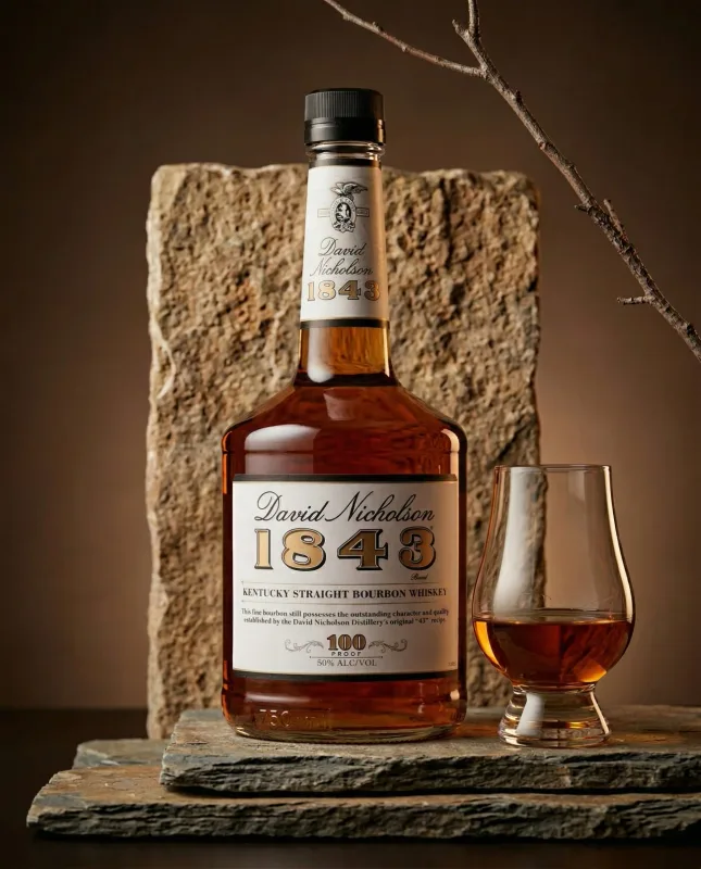 David Nicholson Kentucky Straight Bourbon (70cl, 50%)