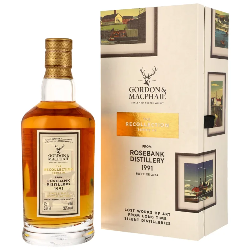 Rosebank – 32 Year Old 1991/2024 Gordon & MacPhail Recollection Series #3