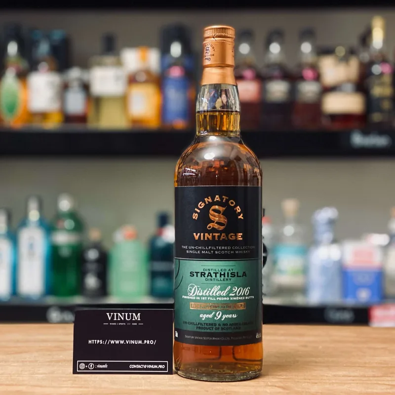Strathisla – 9 Year Old 2016 First Fill PX The Un-Chillfiltered