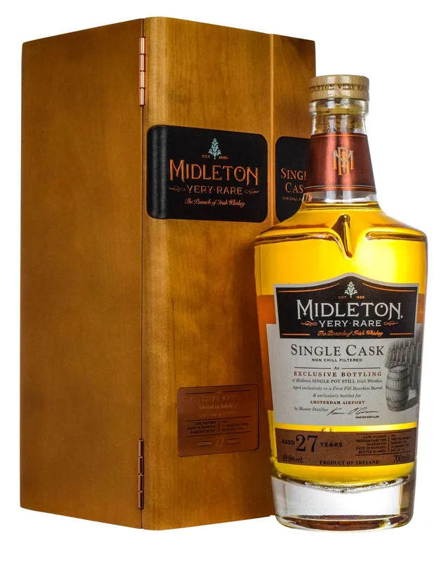 Midleton – 27 Years Single Cask Travel Edition Amsterdam Airport 1995 (70cl, 49.6%)