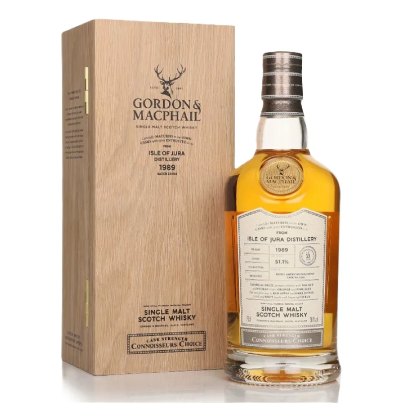 Jura – 33 Year Old 1989 Gordon & MacPhail Connoisseurs Choice Single Refill American Oak Hogshead