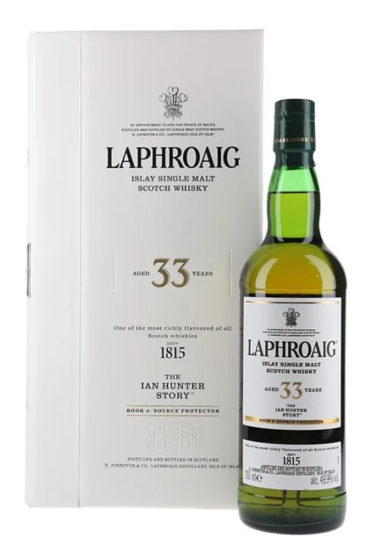 Laphroaig – 33 Year The Ian Hunter Story Book 3