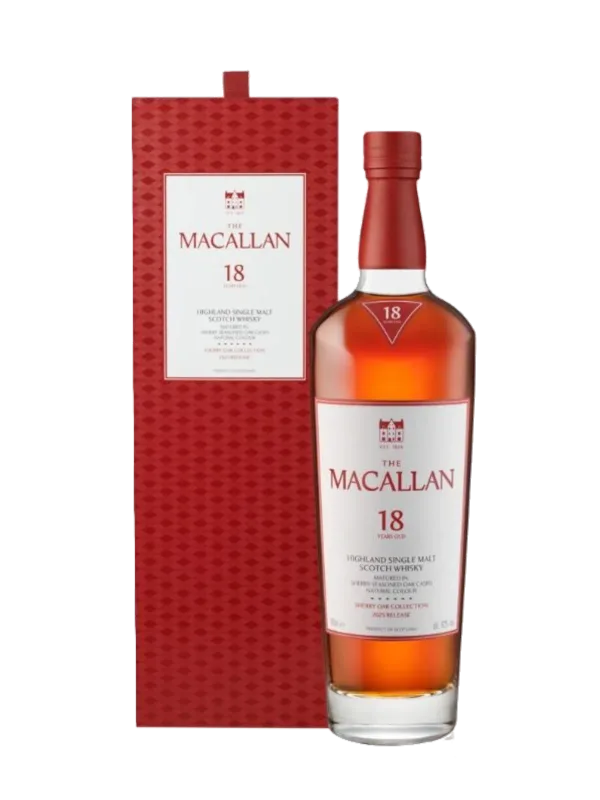 The Macallan – 18 Year Old Sherry Oak Cask 2026 Release (70cl, 43%)
