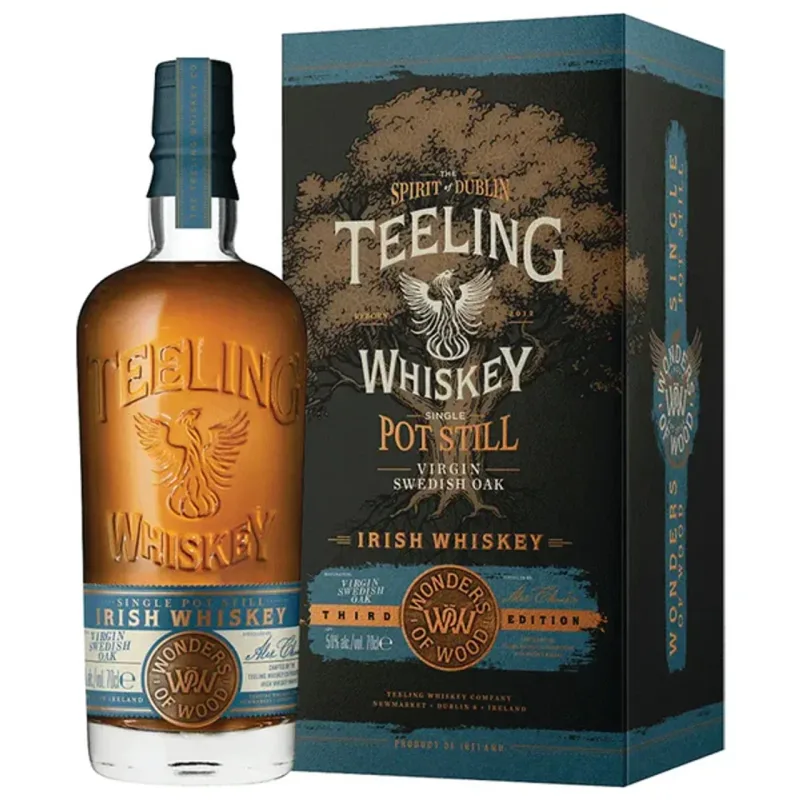 Teeling Wonders of Wood Single Pot Still Swedish Oak (70cl, 50%)