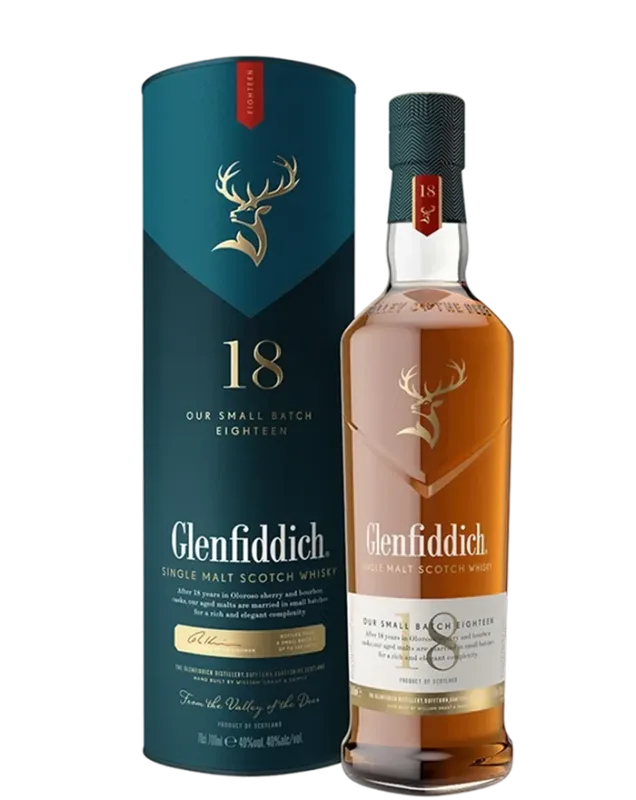 Glenfiddich – 18 Year Old Single Malt (70cl, 40%)