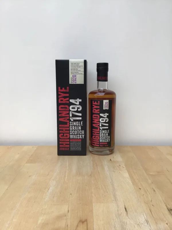 Arbikie – Highland Rye 1794 Release 2020 (70cl, 48%)