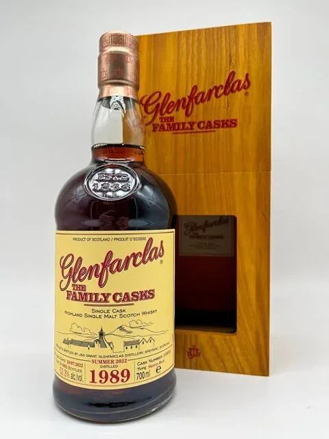 Glenfarclas – 1989 Family Cask Summer 2022 (70cl, 52.3%)