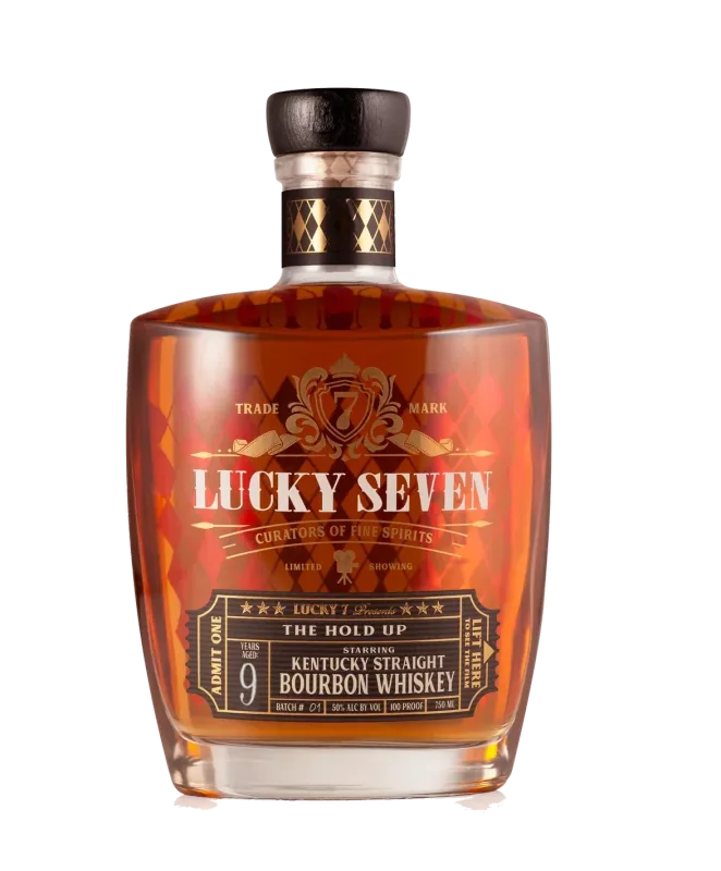Lucky Seven The Hold Up 9 Year Old Bourbon (75cl, 50%)