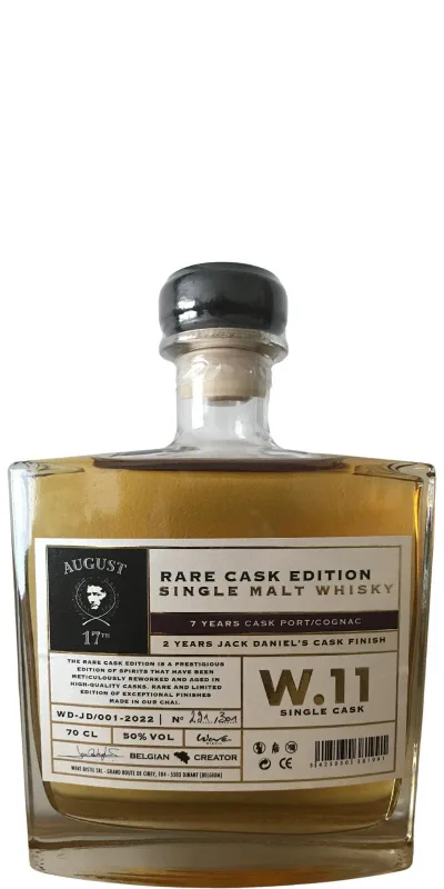 Wave Distil – August 17 Rare Cask Edition W.11 9 Year Old (70cl, 50%)