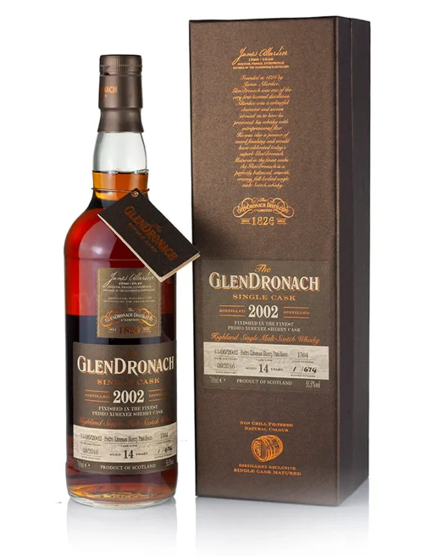 GlenDronach – 14 Year Old 2002 Batch 14 Bottle No.1